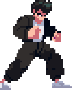 Rebel, a fighter from Enter The Dojo
