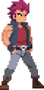 Rex, a fighter from Enter The Dojo